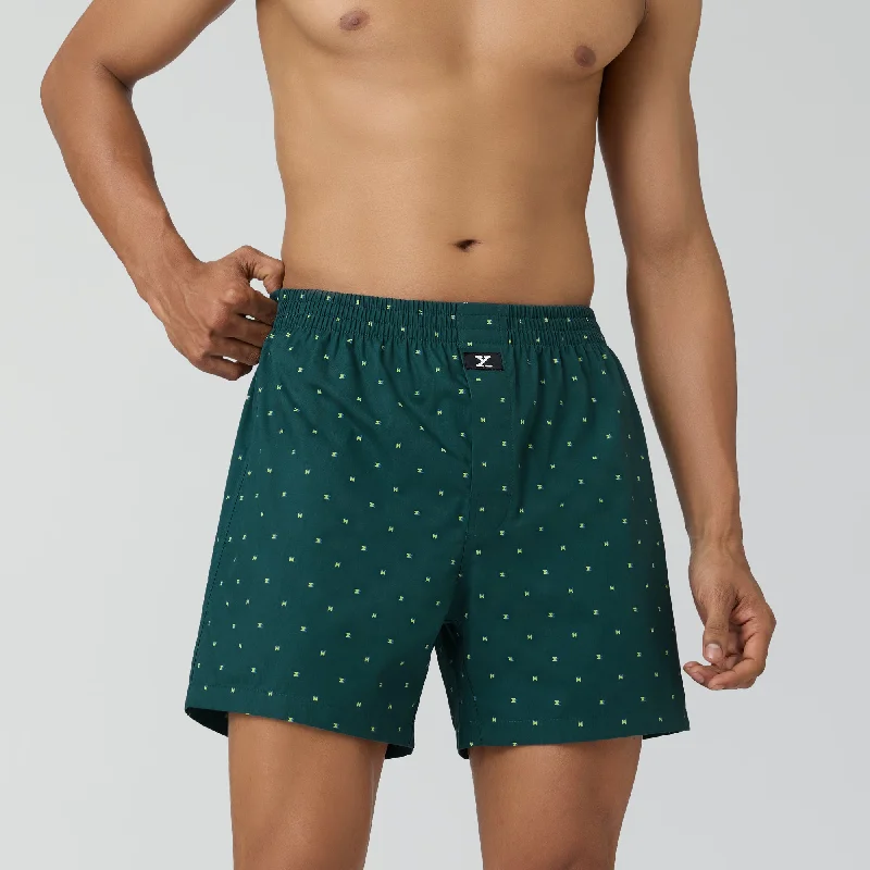 Astor Lounge Inner Boxers Chrono Green