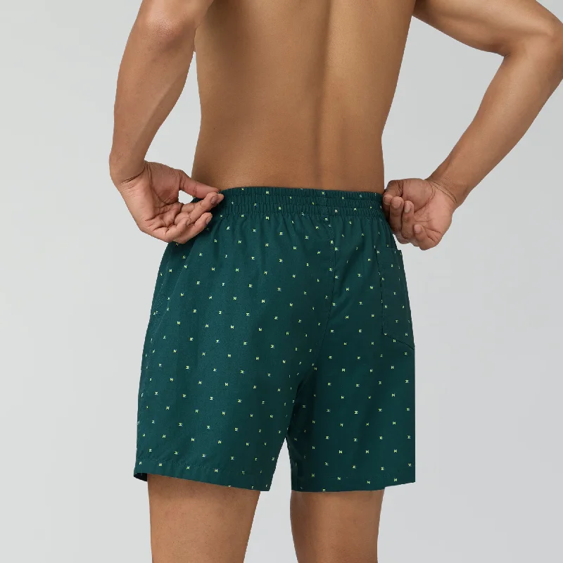 Astor Lounge Inner Boxers Chrono Green