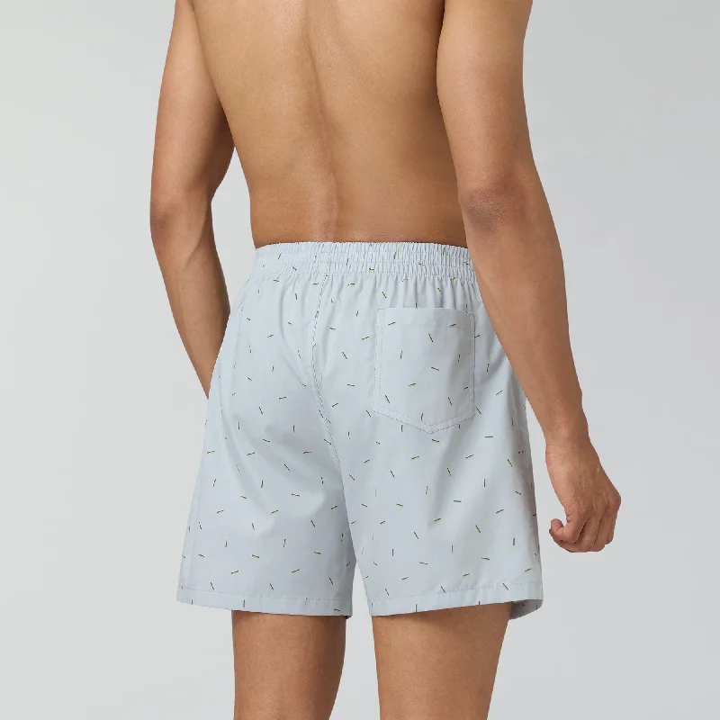 Astor Lounge Inner Boxers Line Grey