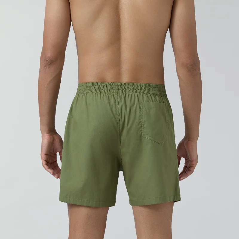 Pace Cotton Boxer Army Green