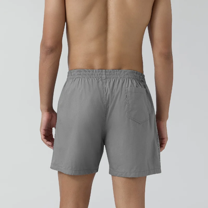 Pace Cotton Boxer Ash Grey