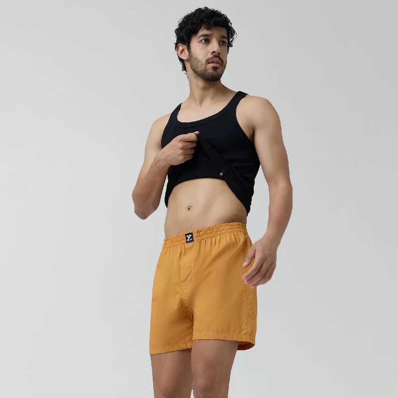 Pace Cotton Boxer Honey Orange