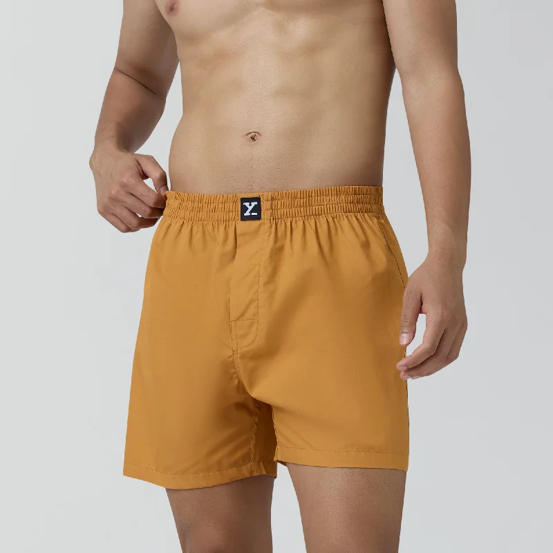 Pace Cotton Boxer Honey Orange