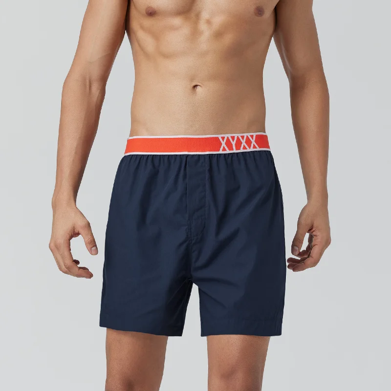 Volt Cotton Boxer Navy Blue