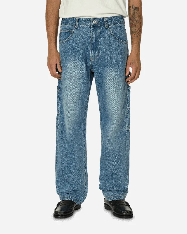 Selvedge Utility Jean Stone Wash Indigo