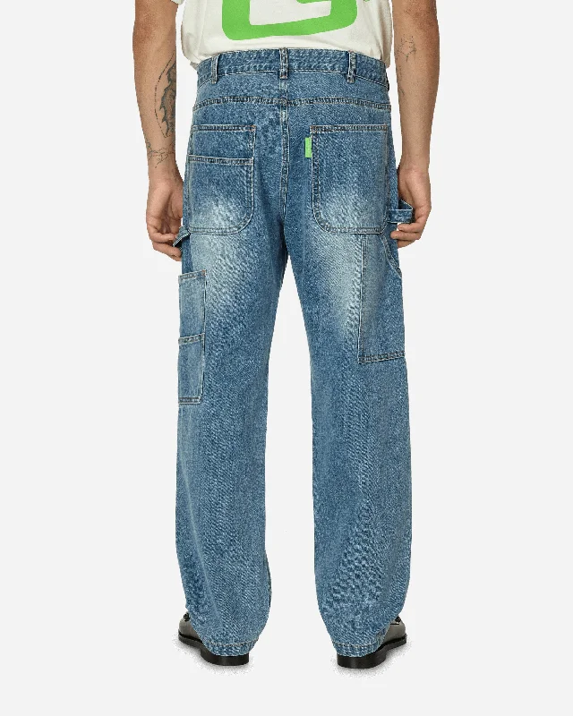 Selvedge Utility Jean Stone Wash Indigo