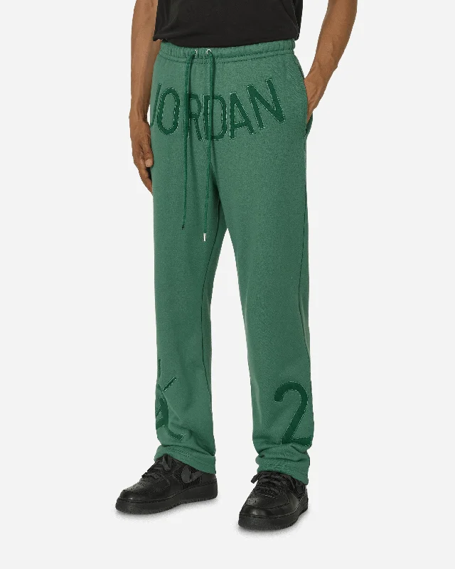 Nina Chanel Fleece Pants Green Stone