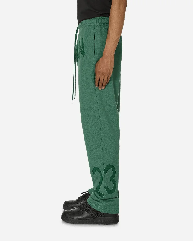 Nina Chanel Fleece Pants Green Stone