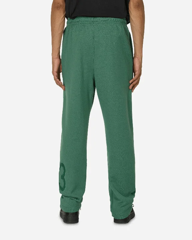 Nina Chanel Fleece Pants Green Stone