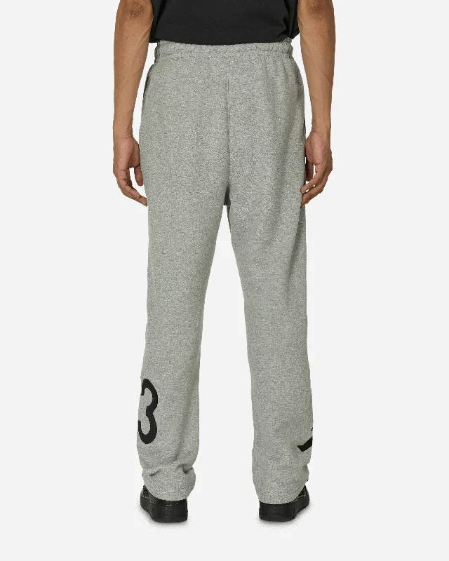 Nina Chanel Fleece Pants Dark Grey Heather