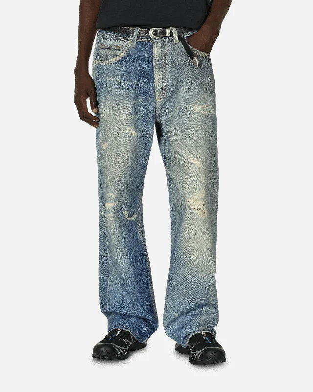 Third Cut Jeans Digital Denim Print