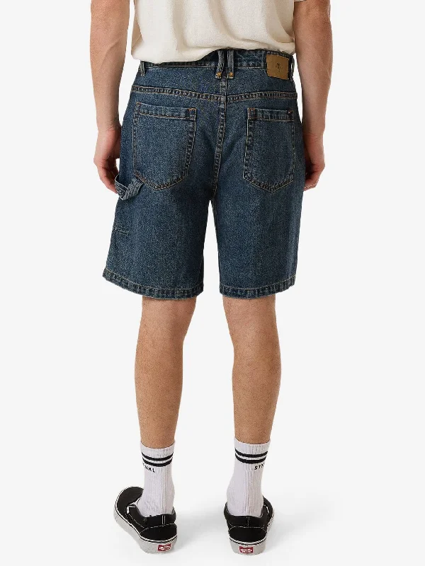 Slacker Denim Short - Dirty Thrills Blue