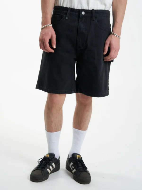 Slacker Denim Short - Dusk Black