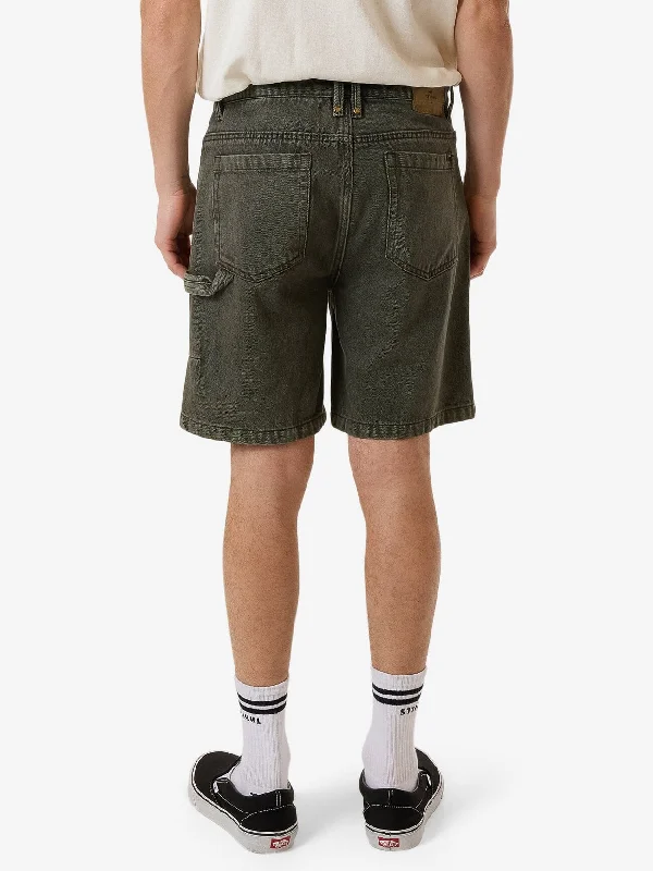 Slacker Denim Short - Light Canteen