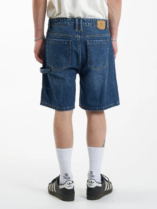 Slacker Denim Short - Roadhouse Blue