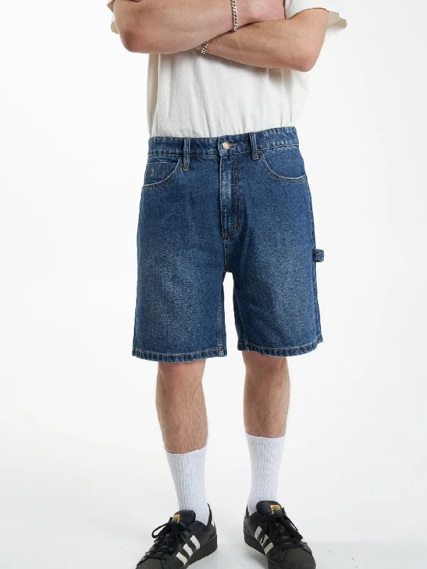 Slacker Denim Short - Roadhouse Blue