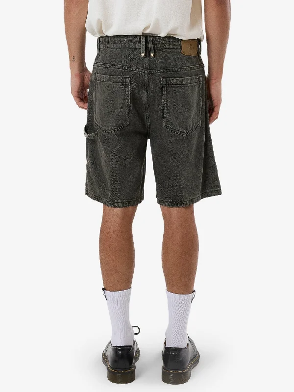 Slacker Denim Short - Tarmac