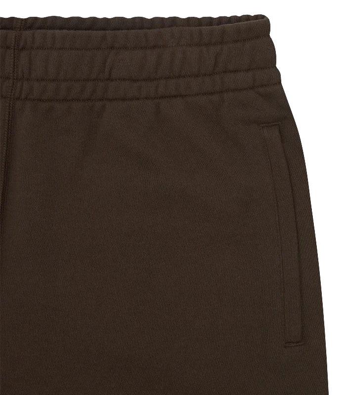 SMALL ARCH LOGO SHORTS - BROWN