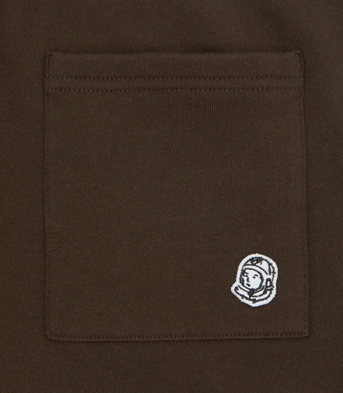 SMALL ARCH LOGO SHORTS - BROWN