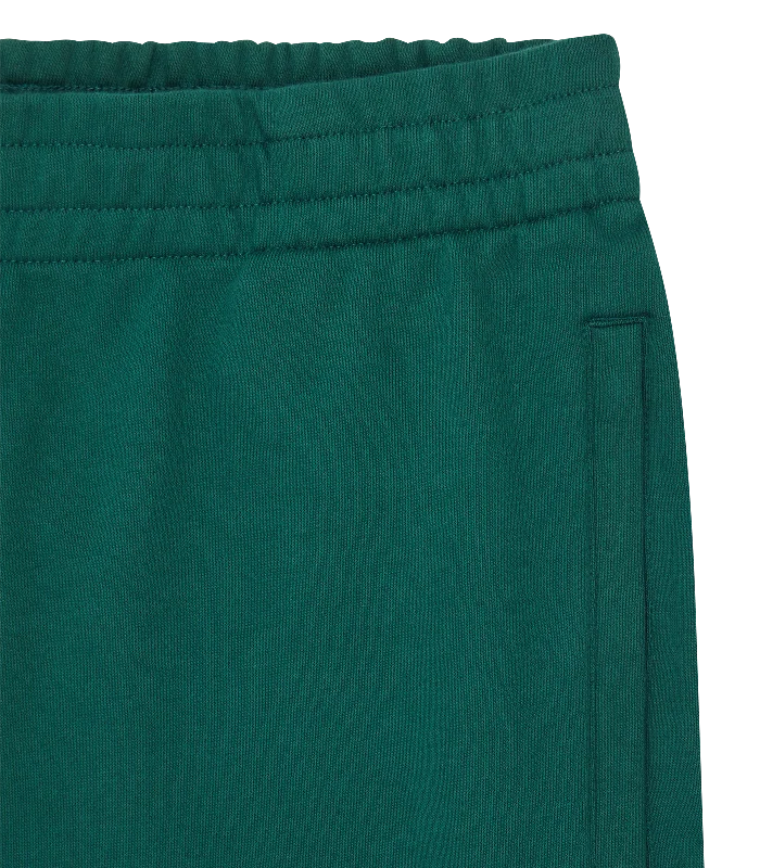 SMALL ARCH LOGO SHORTS - FOREST GREEN