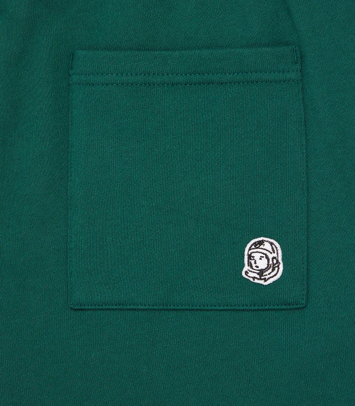 SMALL ARCH LOGO SHORTS - FOREST GREEN