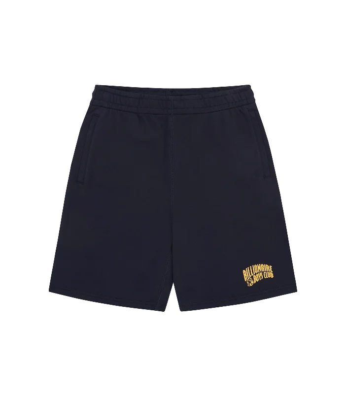 SMALL ARCH LOGO SHORTS - NAVY