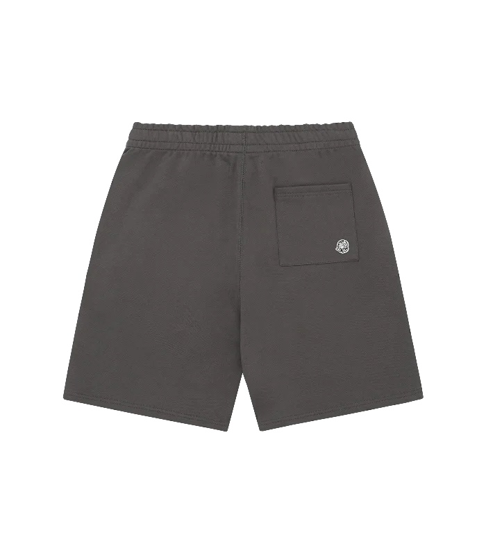 SMALL ARCH LOGO SHORTS - SPACE GREY