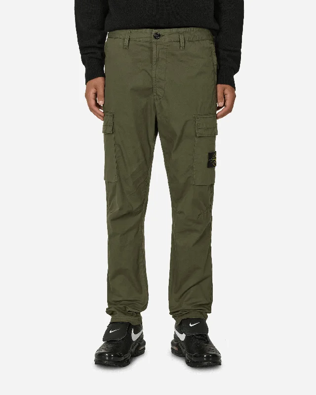 Regular Tapered Cargo Trousers Musk