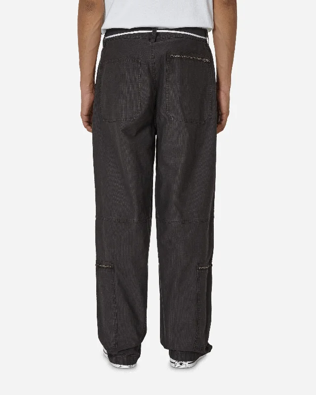 Flight Nyco Ripstop Pigment Dyed Pants Black