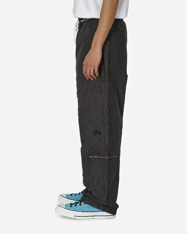 Flight Nyco Ripstop Pigment Dyed Pants Black