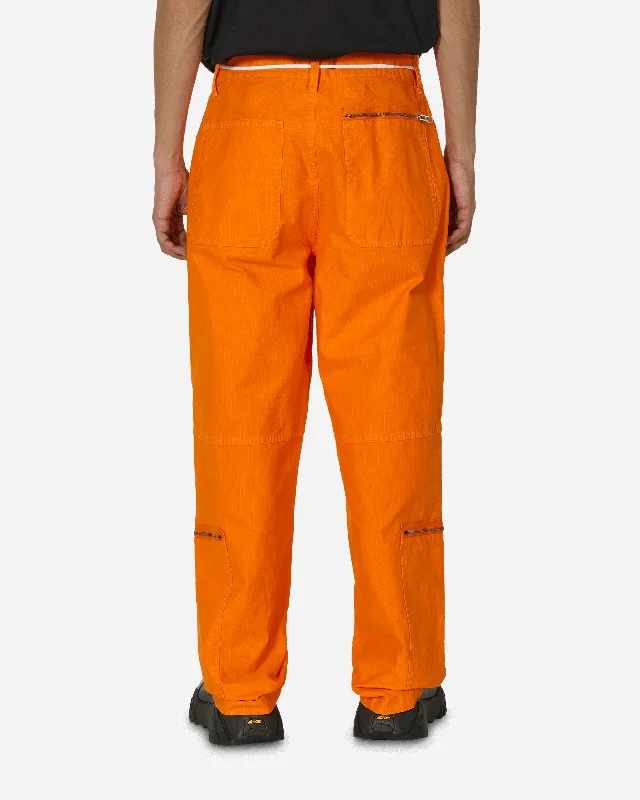 Flight Nyco Ripstop Pigment Dyed Pants Orange