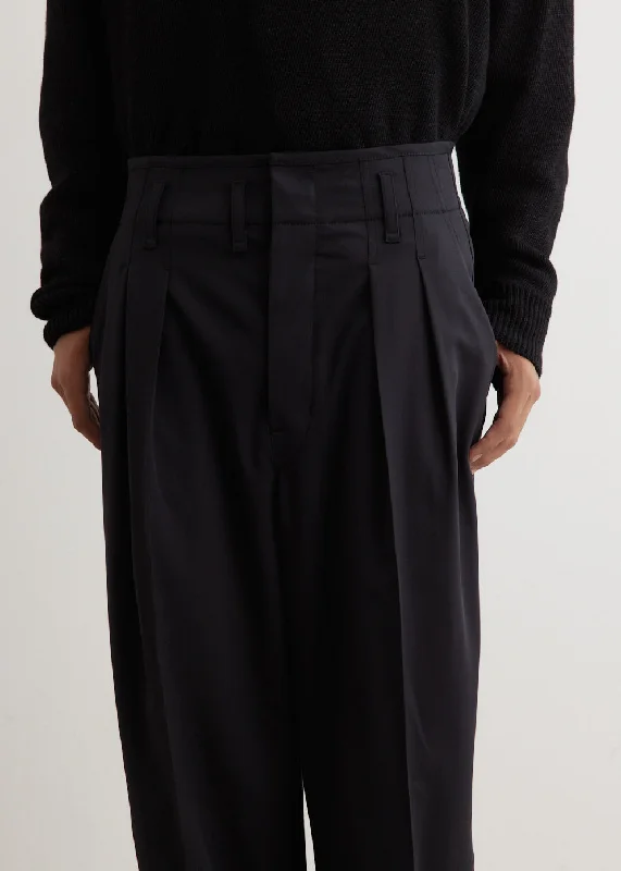 Tailored Pleated Pants