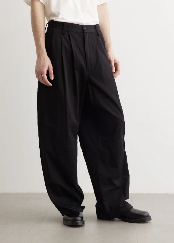 Side Action Pleats Pants