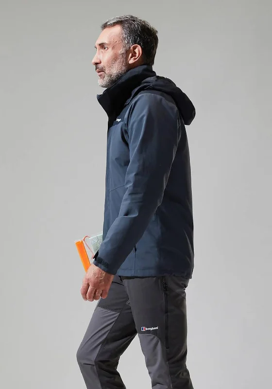 Berghaus Hillwalker InterActive Jacket, Dark Grey & Black