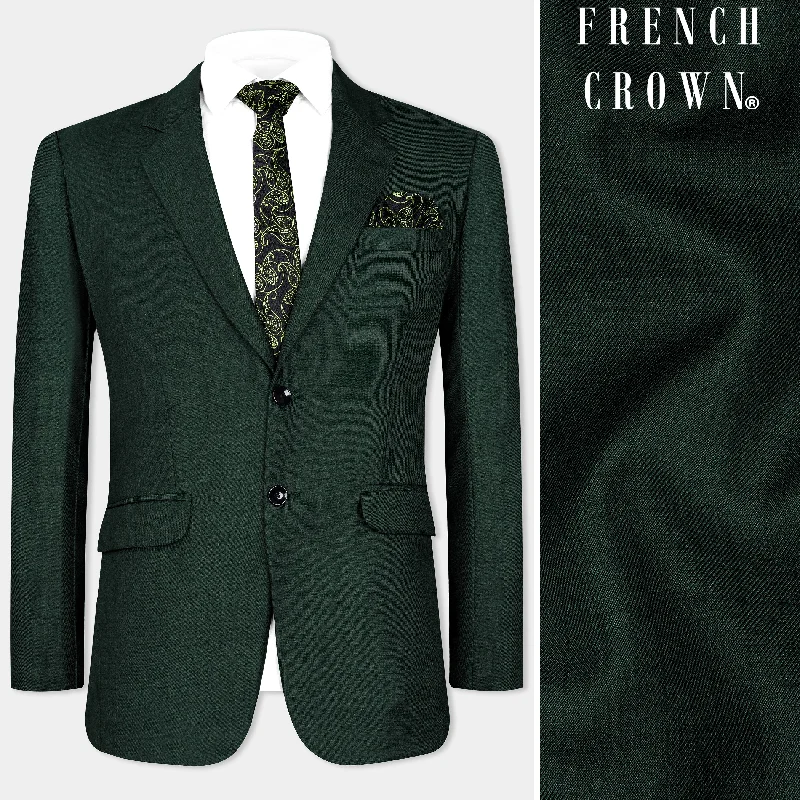 Gable Green Wool Rich Blazer