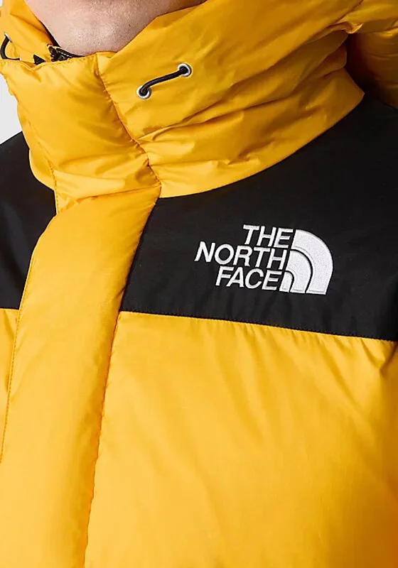 The North Face Men’s Himalayan Down Parka, Summit Gold & TNF Black