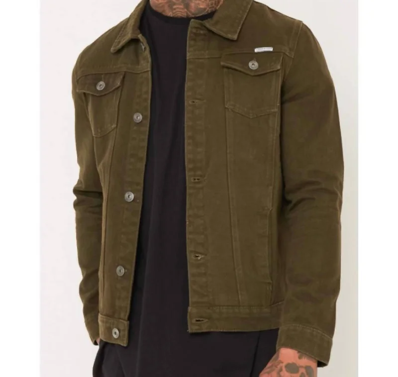 Norton Jacket In Khaki