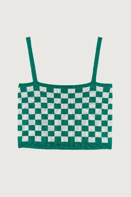 Green Checker / Extra Small