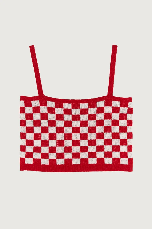 Red Checker / Extra Small