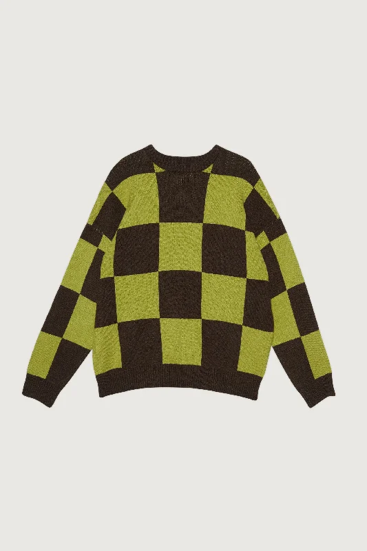 CHECKERED SWEATER