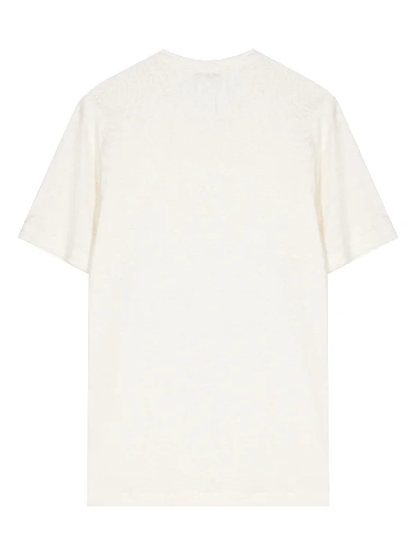 Crew-Neck Linen T-Shirt