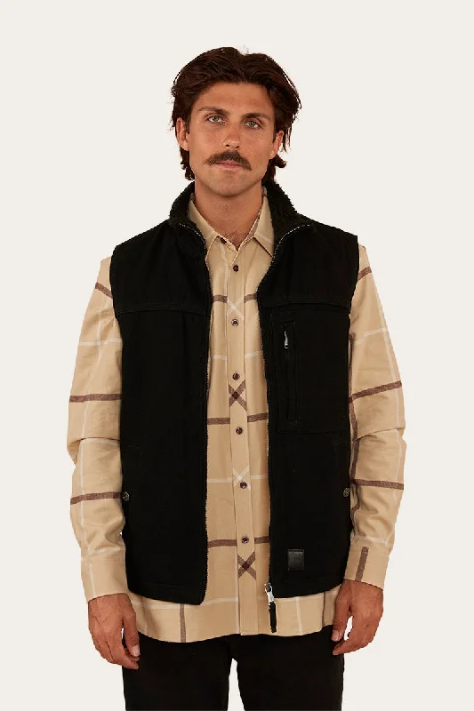 High Country Mens Vest - Black