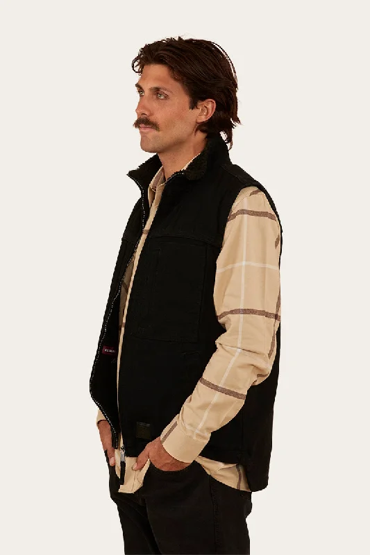 High Country Mens Vest - Black