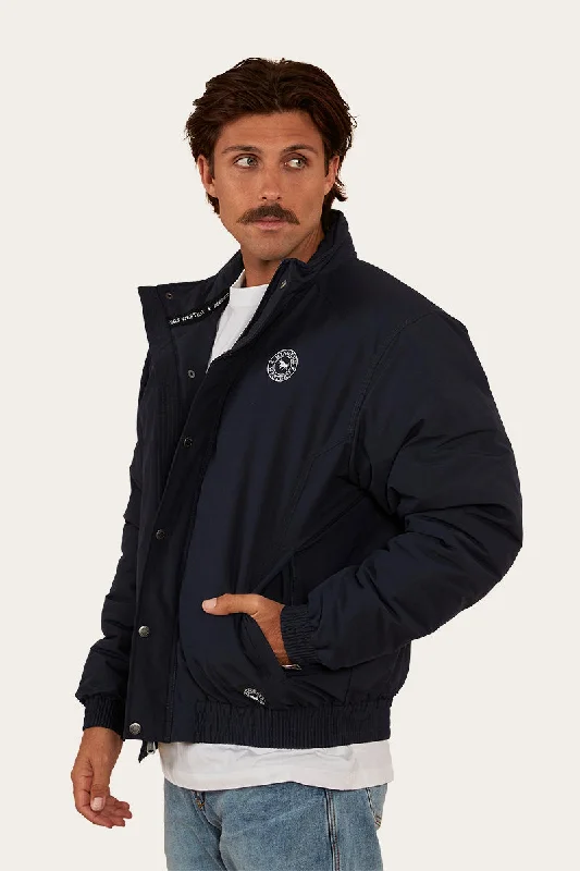 Kidman Mens Jacket - Navy/White