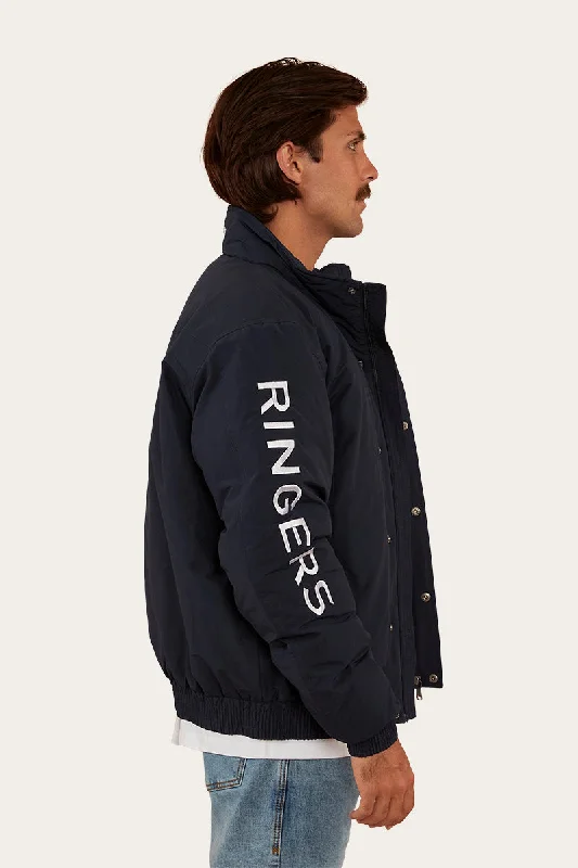 Kidman Mens Jacket - Navy/White