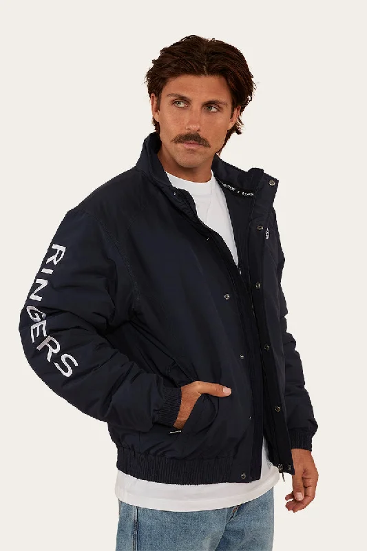 Kidman Mens Jacket - Navy/White