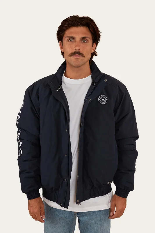 Kidman Mens Jacket - Navy/White