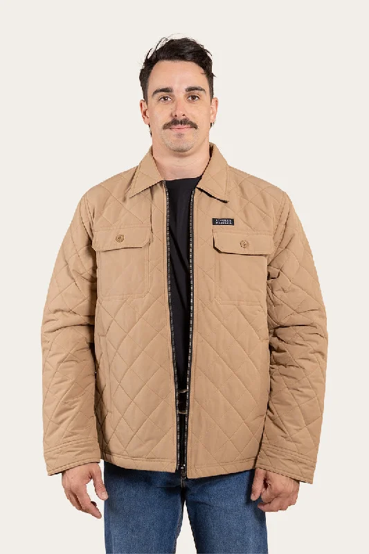 Marshall Mens Reversible Jacket - Tan