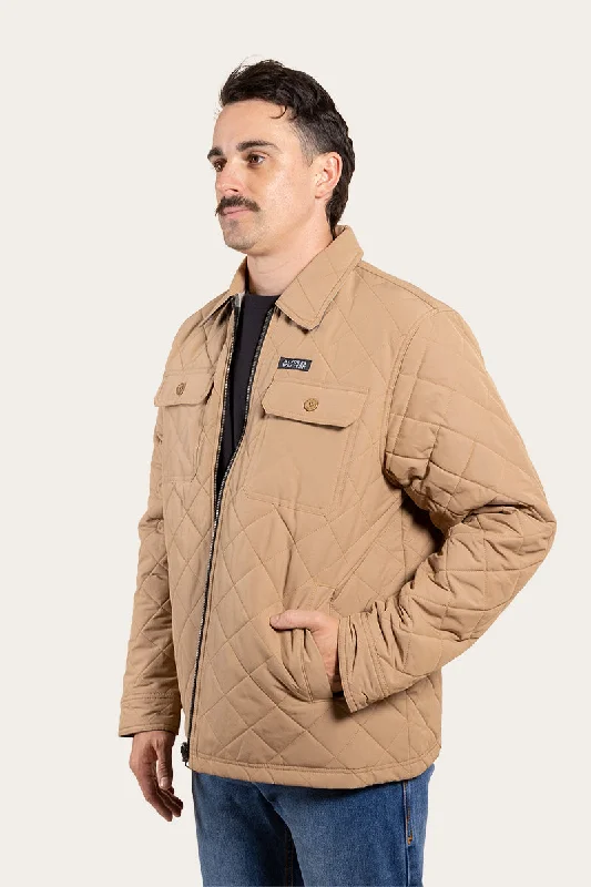 Marshall Mens Reversible Jacket - Tan