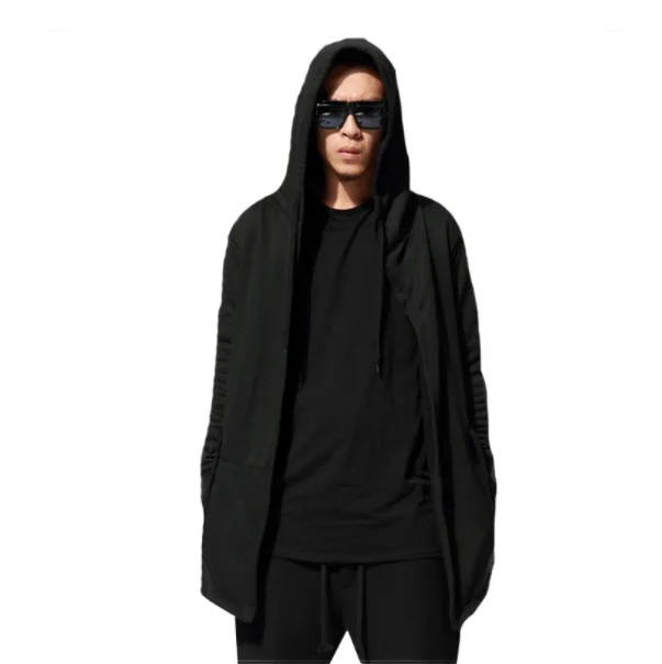 Men's Huge Hooded Cardigan Cloak